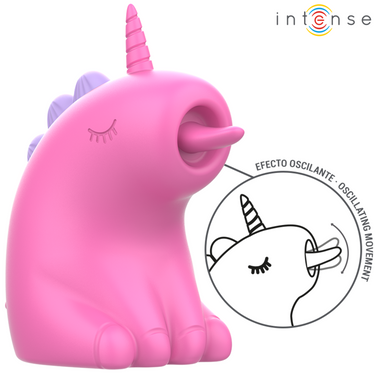 Stimolatore Unicorno Fucsia con Vibrazioni Regolabili e Silicone Sicuro